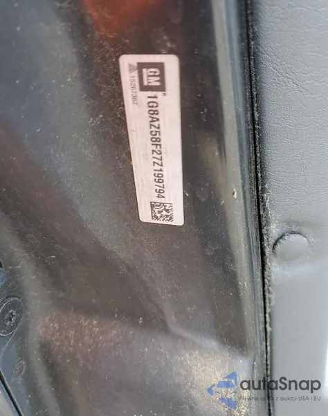 2007 Saturn Ion Level 2 from USA, damaged, VIN 1G8AZ58F27Z199794